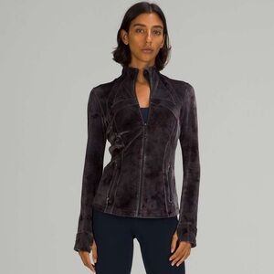 Lululemon Define Jacket Velour Interstellar Dark Grey Multi